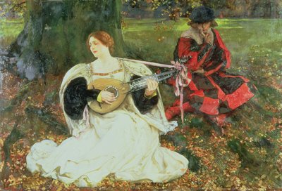 Fair Is My Love by Edwin Austin Abbey